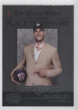 2010-11 Playoff Contenders Patches - Place in History #2 - Brook Lopez