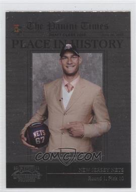 2010-11 Playoff Contenders Patches - Place in History #2 - Brook Lopez