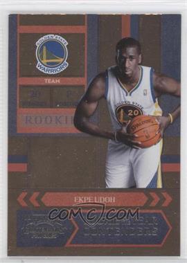 2010-11 Playoff Contenders Patches - Rookie of the Year Contenders #9 - Ekpe Udoh