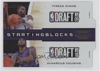 Tyreke Evans, DeMarcus Cousins #/99