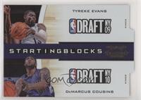 Tyreke Evans, DeMarcus Cousins #/99