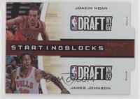 Joakim Noah, James Johnson #/99