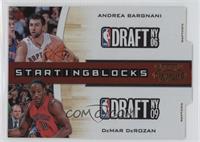 Andrea Bargnani, DeMar DeRozan #/99