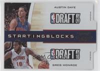 Austin Daye, Greg Monroe #/99