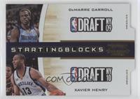 DeMarre Carroll, Xavier Henry #/99