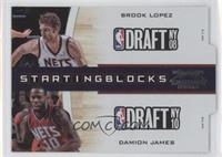 Brook Lopez, Damion James #/299