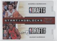 Andrea Bargnani, DeMar DeRozan #/299