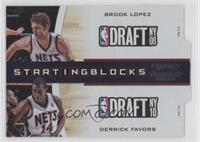 Brook Lopez, Derrick Favors #/299