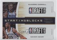 DeMarre Carroll, Xavier Henry #/299