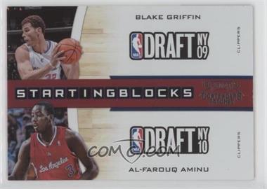 2010-11 Playoff Contenders Patches - Starting Blocks #22 - Blake Griffin, Al-Farouq Aminu