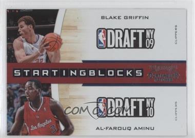 2010-11 Playoff Contenders Patches - Starting Blocks #22 - Blake Griffin, Al-Farouq Aminu