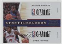 Rodney Stuckey, Greg Monroe