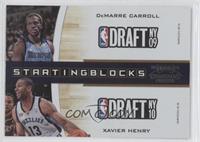 DeMarre Carroll, Xavier Henry