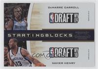 DeMarre Carroll, Xavier Henry