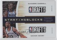 DeMarre Carroll, Xavier Henry