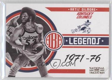 2010-11 Playoff National Treasures - ABA Legends #8 - Artis Gilmore /25
