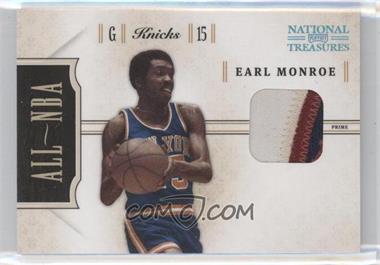 2010-11 Playoff National Treasures - All-NBA - Materials Prime #7 - Earl Monroe /25