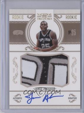 2010-11 Playoff National Treasures - [Base] - Century Gold #219 - James Anderson /25