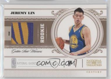 2010-11 Playoff National Treasures - [Base] - Century Materials Prime #194 - Jeremy Lin /25