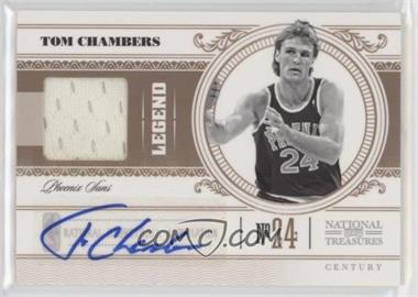 2010-11 Playoff National Treasures - [Base] - Century Materials Signatures #142 - Tom Chambers /49 [Noted]
