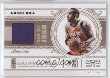 2010-11 Playoff National Treasures - [Base] - Century Materials #79 - Grant Hill /99