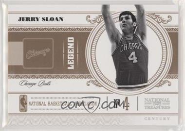 2010-11 Playoff National Treasures - [Base] - Century Silver #109 - Jerry Sloan /10