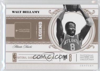 2010-11 Playoff National Treasures - [Base] - Century Silver #160 - Walt Bellamy /10