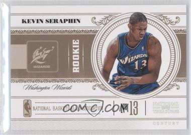 2010-11 Playoff National Treasures - [Base] - Century Silver #188 - Kevin Seraphin /10
