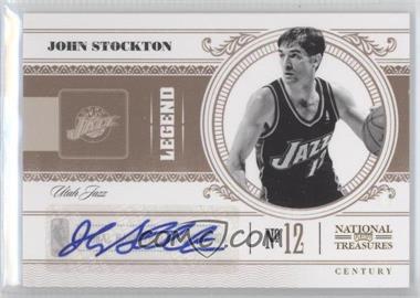 2010-11 Playoff National Treasures - [Base] - Signatures #138 - John Stockton /10