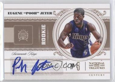 2010-11 Playoff National Treasures - [Base] - Signatures #196 - Eugene "Pooh" Jeter /99