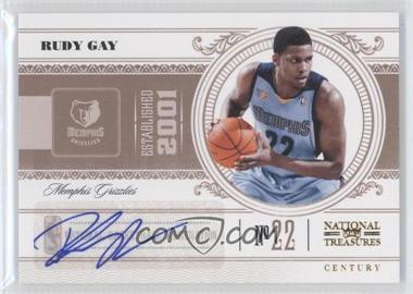 2010-11 Playoff National Treasures - [Base] - Signatures #48 - Rudy Gay /99