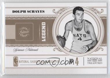 2010-11 Playoff National Treasures - [Base] #121 - Dolph Schayes /99