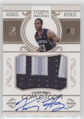 2010-11 Playoff National Treasures - [Base] #212 - Xavier Henry /99 [EX to NM]