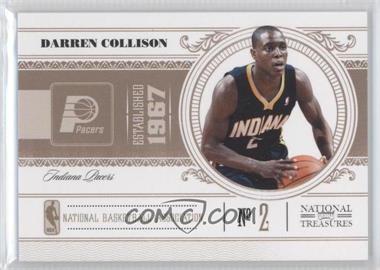 2010-11 Playoff National Treasures - [Base] #38 - Darren Collison /99