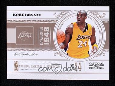 2010-11 Playoff National Treasures - [Base] #42 - Kobe Bryant /99