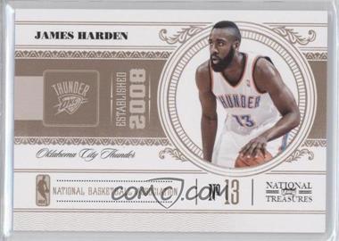 2010-11 Playoff National Treasures - [Base] #70 - James Harden /99