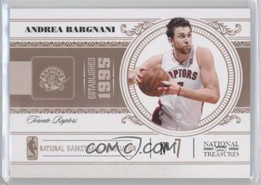 2010-11 Playoff National Treasures - [Base] #92 - Andrea Bargnani /99