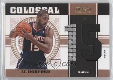 2010-11 Playoff National Treasures - Colossal Materials - Jersey Number Prime #2 - Al Horford /10