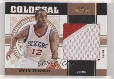 2010-11 Playoff National Treasures - Colossal Materials - Prime #19 - Evan Turner /10