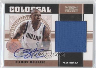 2010-11 Playoff National Treasures - Colossal Materials - Signatures #34 - Caron Butler /23