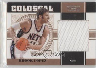 2010-11 Playoff National Treasures - Colossal Materials #7 - Brook Lopez /49