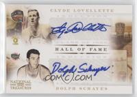 Clyde Lovellette, Dolph Schayes #/50