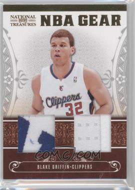 2010-11 Playoff National Treasures - NBA Gear Materials - Combos Prime #3 - Blake Griffin /10