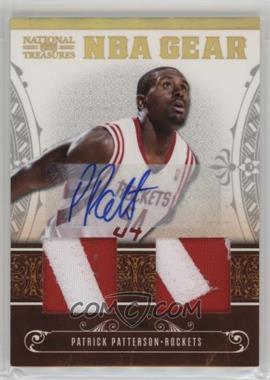 2010-11 Playoff National Treasures - NBA Gear Materials - Combos Signatures Prime #30 - Patrick Patterson /49