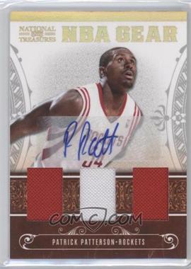 2010-11 Playoff National Treasures - NBA Gear Materials - Trios Signatures #30 - Patrick Patterson /30