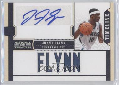 2010-11 Playoff National Treasures - Timeline - Player Name Signatures #12 - Jonny Flynn /30