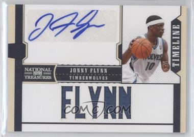 2010-11 Playoff National Treasures - Timeline - Player Name Signatures #12 - Jonny Flynn /30