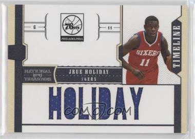 2010-11 Playoff National Treasures - Timeline - Player Name #20 - Jrue Holiday /99