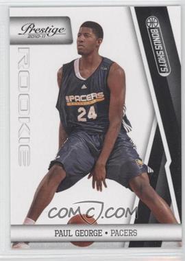 2010-11 Prestige - [Base] - Bonus Shots Black #160 - Paul George /10