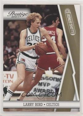 2010-11 Prestige - [Base] - Bonus Shots Gold #137 - Larry Bird /249